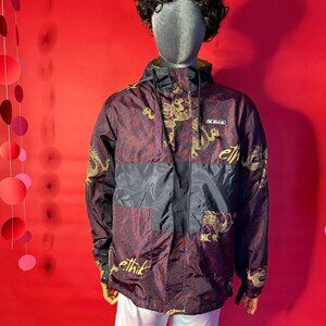 ETHIK Mantra Paisley Kimono Jacket – Dragon Print Street Style Windbreake